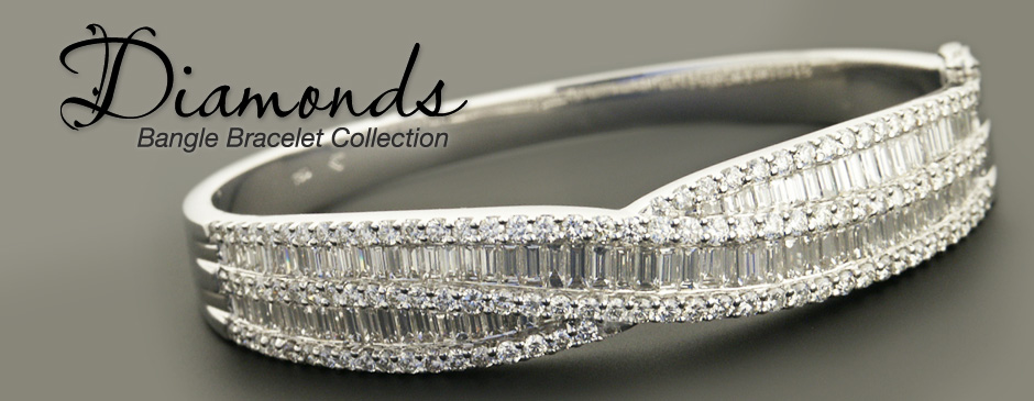 Diamonds, Bangle Bracelet Collection